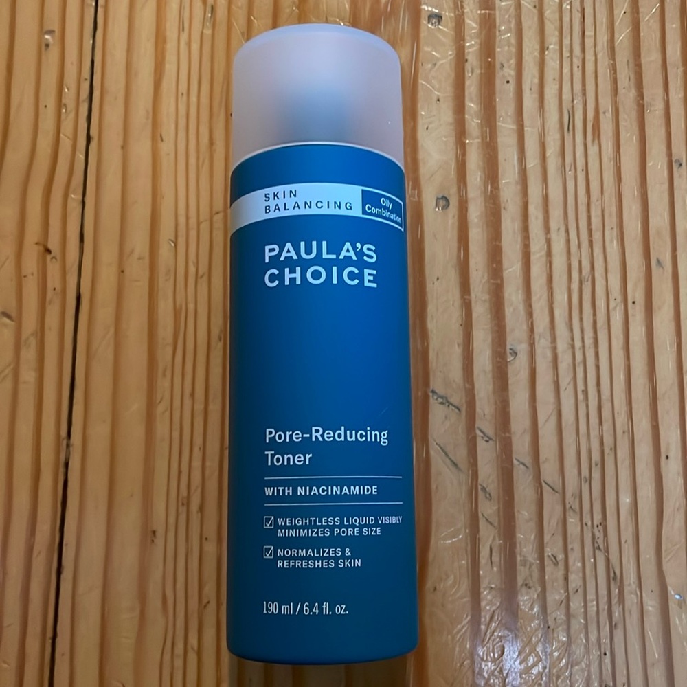 Paula’s Choice Pore-Reducing Toner skin balancing with niacinamide new sealed